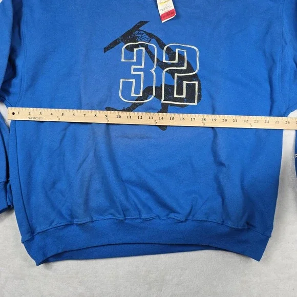 Reebok Vintage Shaq Dunk‎ #32 Men's Size Large Blue Sweatshirt New - Picture 6 of 9